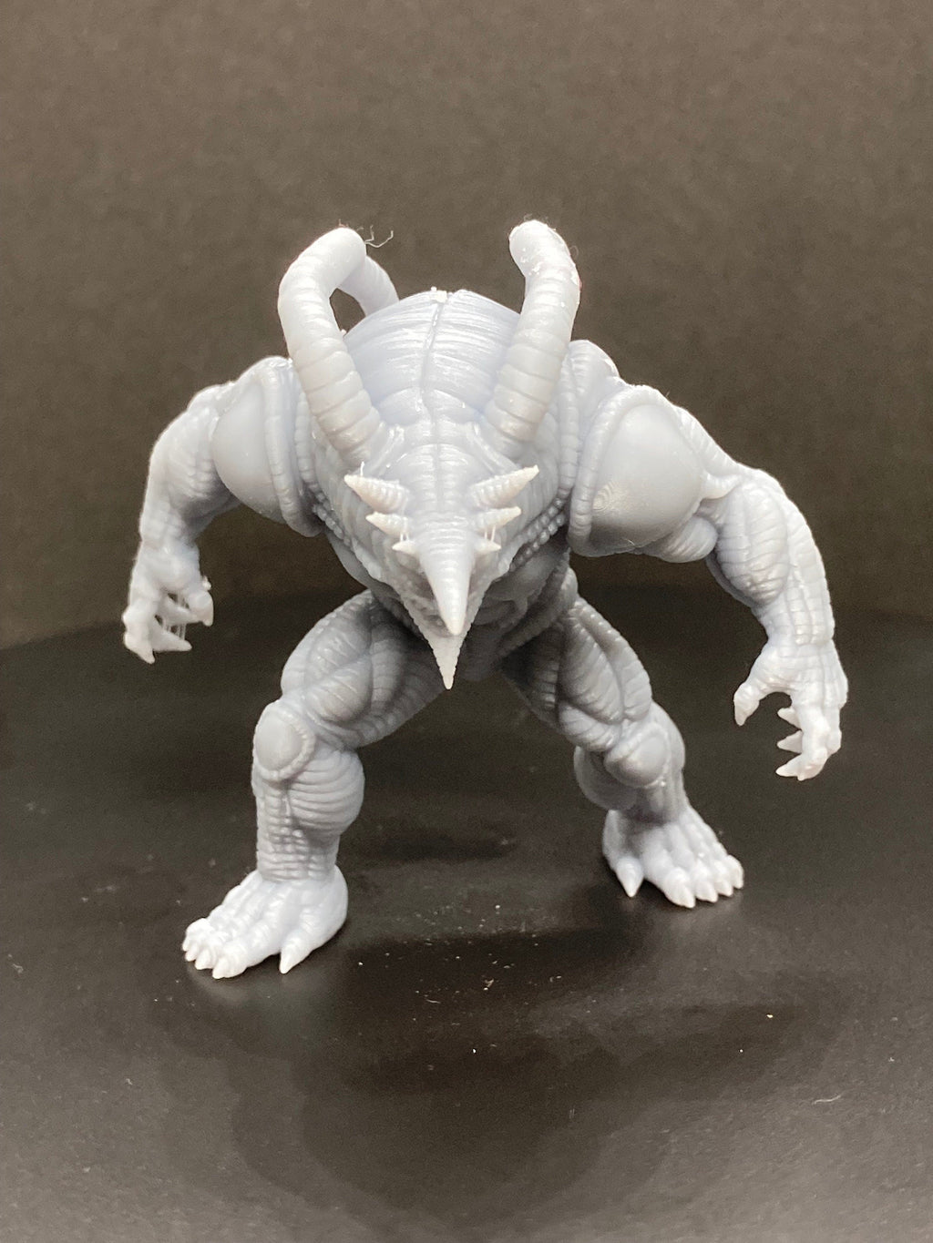 Cyberpunk Chameleords Miniature: Guyver-Inspired Zoanoid Figure for RPG, Tabletop Games & Anime Fans