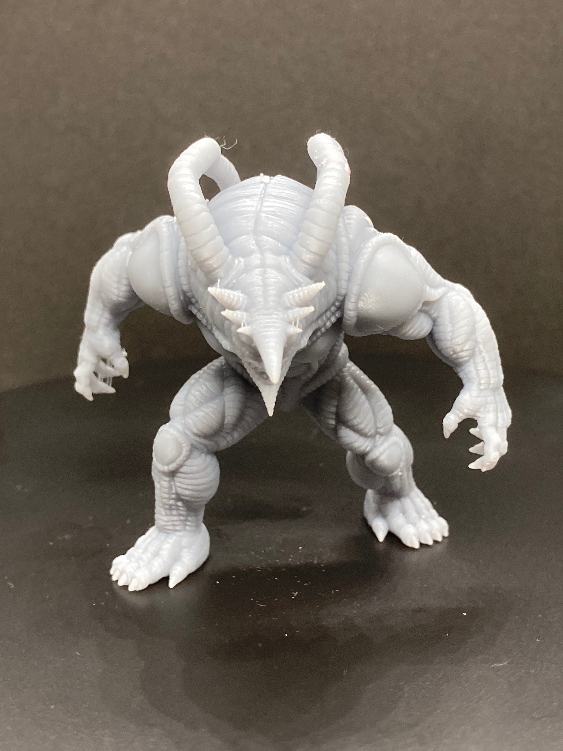 Cyberpunk Chameleords Miniature: Guyver-Inspired Zoanoid Figure for RPG, Tabletop Games & Anime Fans