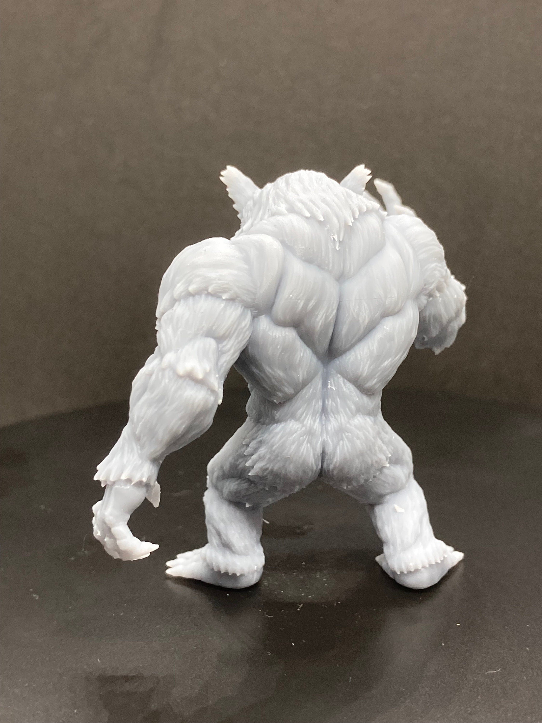 Cyberpunk Batmotiths Zoanoid Miniature: 32mm Guyver-Inspired Papsinoid Figure for RPG & Anime Fans