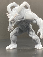 Cyberpunk Chameleords Miniature: Guyver-Inspired Zoanoid Figure for RPG, Tabletop Games & Anime Fans
