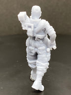 32mm Alien vs Human Colonial Marine Smart Gunner Sergio Miniature for RPG & TTRPG by Papsikels