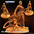 Zelucerean Tamer: Aliens vs Humans Resin Miniature - Omegas Series for Tabletop RPG (32mm)