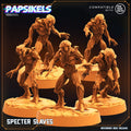 Specter Slaves Skull Hunters Army - 32mm Resin Miniatures for Tabletop RPG and One Page Rules