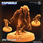 Specter Slaves Skull Hunters Army - 32mm Resin Miniatures for Tabletop RPG and One Page Rules