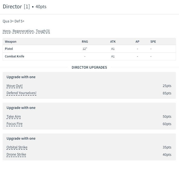 Skull Hunters Army: Director Ortega Miniature - 32mm Resin Figure for Tabletop RPG & One Page Rules