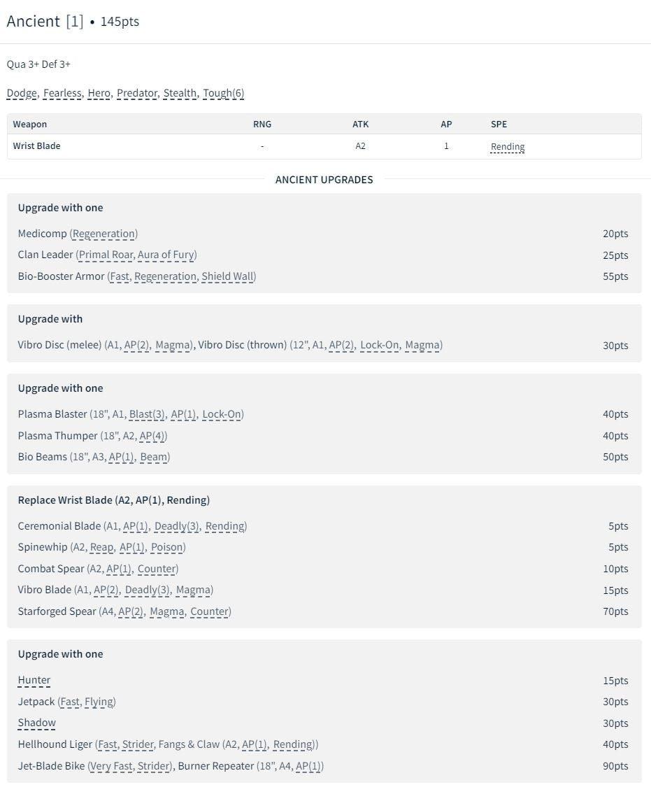 Ancient Wulfen Skull Hunter Zanurak Miniature - 32mm Resin Figure for Tabletop RPG and OPR Games