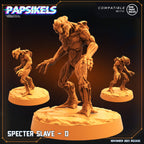 Specter Slaves Skull Hunters Army - 32mm Resin Miniatures for Tabletop RPG and One Page Rules