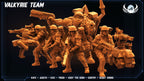 Alien vs Human Team Valkyrie 32mm Miniatures - Skull Hunters for RPG, TTRPG, Colonial Marines Battles