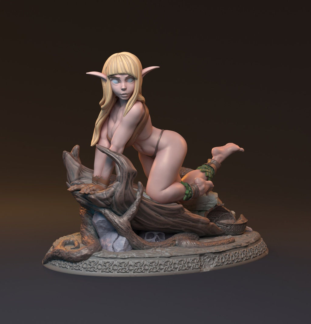 Tiona - Pinup - Wild legacies of Asherton Kickstarter | Mythreal Games | 32mm or 75mm