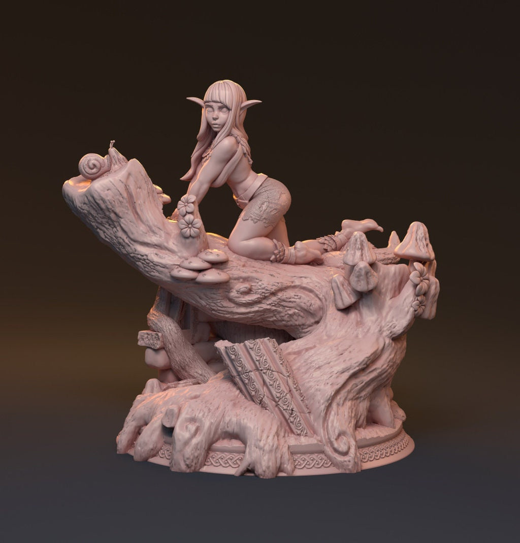 Tiona - Pinup - Wild legacies of Asherton Kickstarter | Mythreal Games | 32mm or 75mm