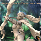 Azura the Talon Wind: 75mm Elf Archer Fantasy Miniature - Ravi Sampath Kickstarter Collection