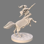 Callista: Proud Equinox Hunter Centaur Fantasy Miniature - 75mm Scale Resin Figure by Ravi Sampath
