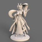 Serpentina: 75mm Fantasy Snake Girl Miniature - Ravi Sampath's Kickstarter Collection