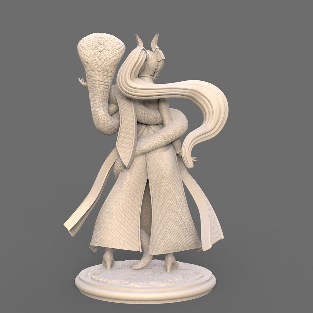 Serpentina: 75mm Fantasy Snake Girl Miniature - Ravi Sampath's Kickstarter Collection