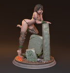 Halabet- Pinup - Wild legacies of Asherton Kickstarter | Mythreal Games | 32mm or 75mm