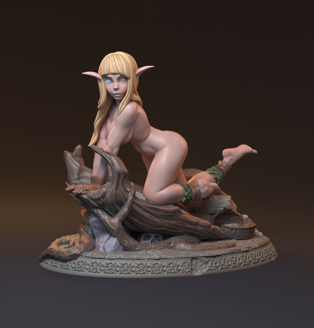 Tiona - Pinup - Wild legacies of Asherton Kickstarter | Mythreal Games | 32mm or 75mm