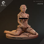 Slave - Pinup - Wild legacies of Asherton Kickstarter | Mythreal Games | 55mm or 65mm