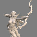 Azura the Talon Wind: 75mm Elf Archer Fantasy Miniature - Ravi Sampath Kickstarter Collection