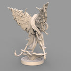 Seraphina Ethereal Flutterwing Fantasy Miniature | 75mm Resin Figure | Ravi Sampath Kickstarter