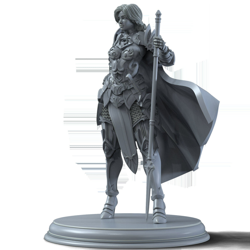 Tiana Paladin of Justice Kickstarter | FireForge Studios | 32mm or 75mm