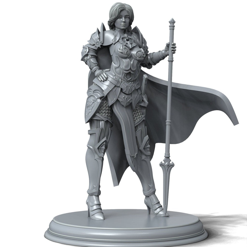 Tiana Paladin of Justice Kickstarter | FireForge Studios | 32mm or 75mm