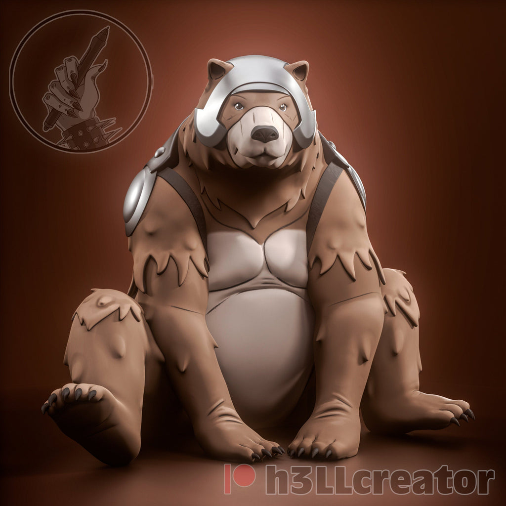 Trinket from Critical Role - Legends of Vox Machina (fan art) | Miniature scale 1:15 | h3LL Creator | DIY Model Kit