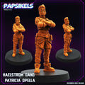 Cyberpunk Haelstrom Gang Patricia Opella 32mm Miniature - RPG Tabletop Gaming Figure by Papsikels
