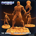 The Omegas, Omega Xorrelian Destroyers, Papsikels , Resin Miniature - Tabletop miniature - 32mm