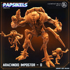 Arachnoid Impostors Dropship Troopers: 32mm Sci-Fi Miniatures for Tabletop Gaming & Painting