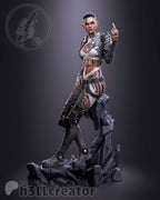 Jack from Mass Effect (fan art) | Miniature scale 1:15 | h3LL Creator | DIY Model Kit