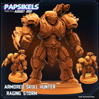 Skull Hunters Apex Armored Skull Hunter / Raging Storm, Papsikels, Resin - Tabletop miniature - 32mm
