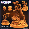 Skull Hunters River Specter, Papsikels, Resin - Tabletop miniature - 32mm