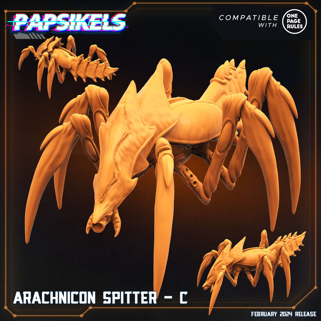 Arachnicon Spitters | Dropship Troopers | Papsikels | 32mm Miniature
