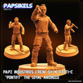 Papz Industries Crew SY-N-T3-TI-C Pontiff The Loyal Android, Papsikels, 32mm Mini