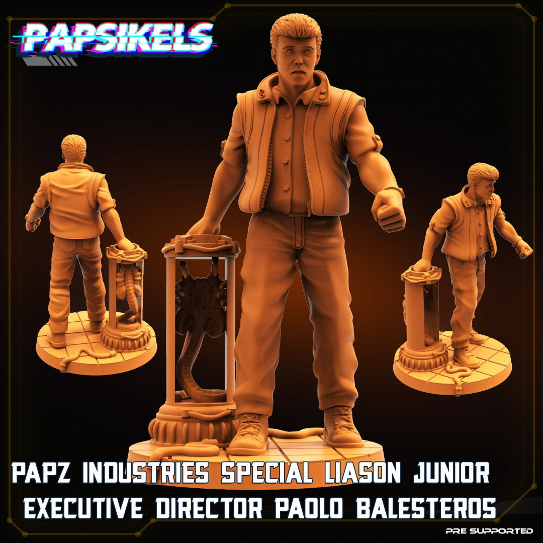 Papz Industries Special Liason Junior Executive Director Paolo Balesteros , Papsikels, 32mm Mini
