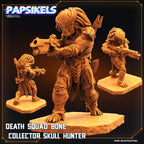 Skull Hunters Death Squad, Papsikels, Resin - Tabletop miniature - 32mm