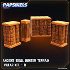 Ancient Skull Hunters Modular Terrain , Resin Miniature - Tabletop miniature - 32mm