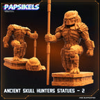 Ancient Skull Hunters Modular Terrain , Resin Miniature - Tabletop miniature - 32mm