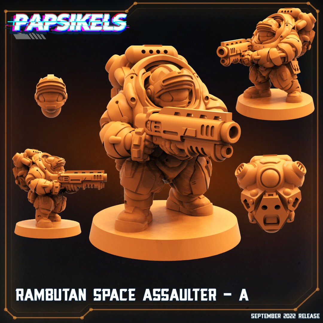 Rambutan Space Assaulters, Papsikels, 32mm Mini