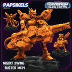 Papsikels Armored Sisters Campaign, Papsikels, 32mm or 75mm Mini