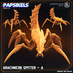 Arachnicon Spitters | Dropship Troopers | Papsikels | 32mm Miniature