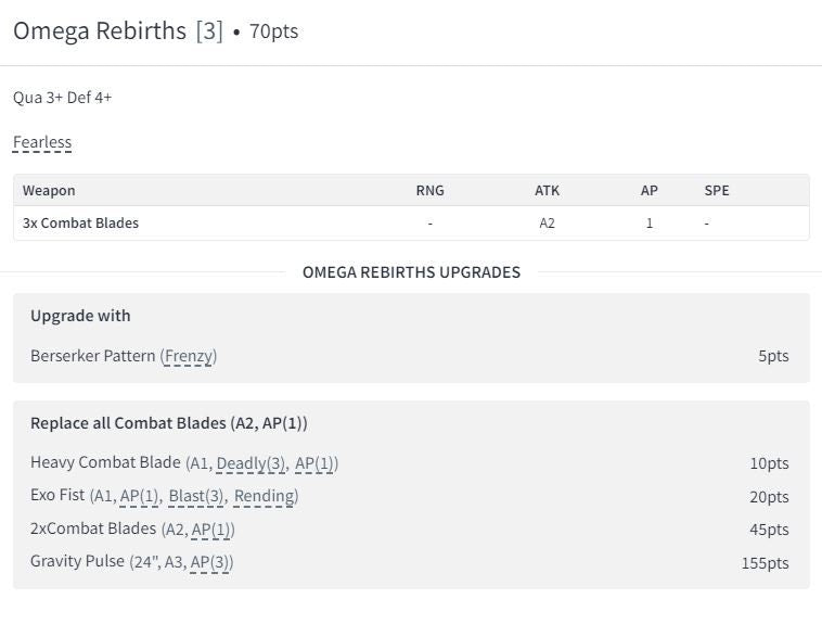 The Omegas, Omega Rebirths, Papsikels , Resin Miniature - Tabletop miniature - 32mm