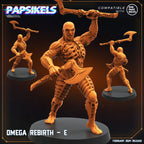 The Omegas, Omega Rebirths, Papsikels , Resin Miniature - Tabletop miniature - 32mm