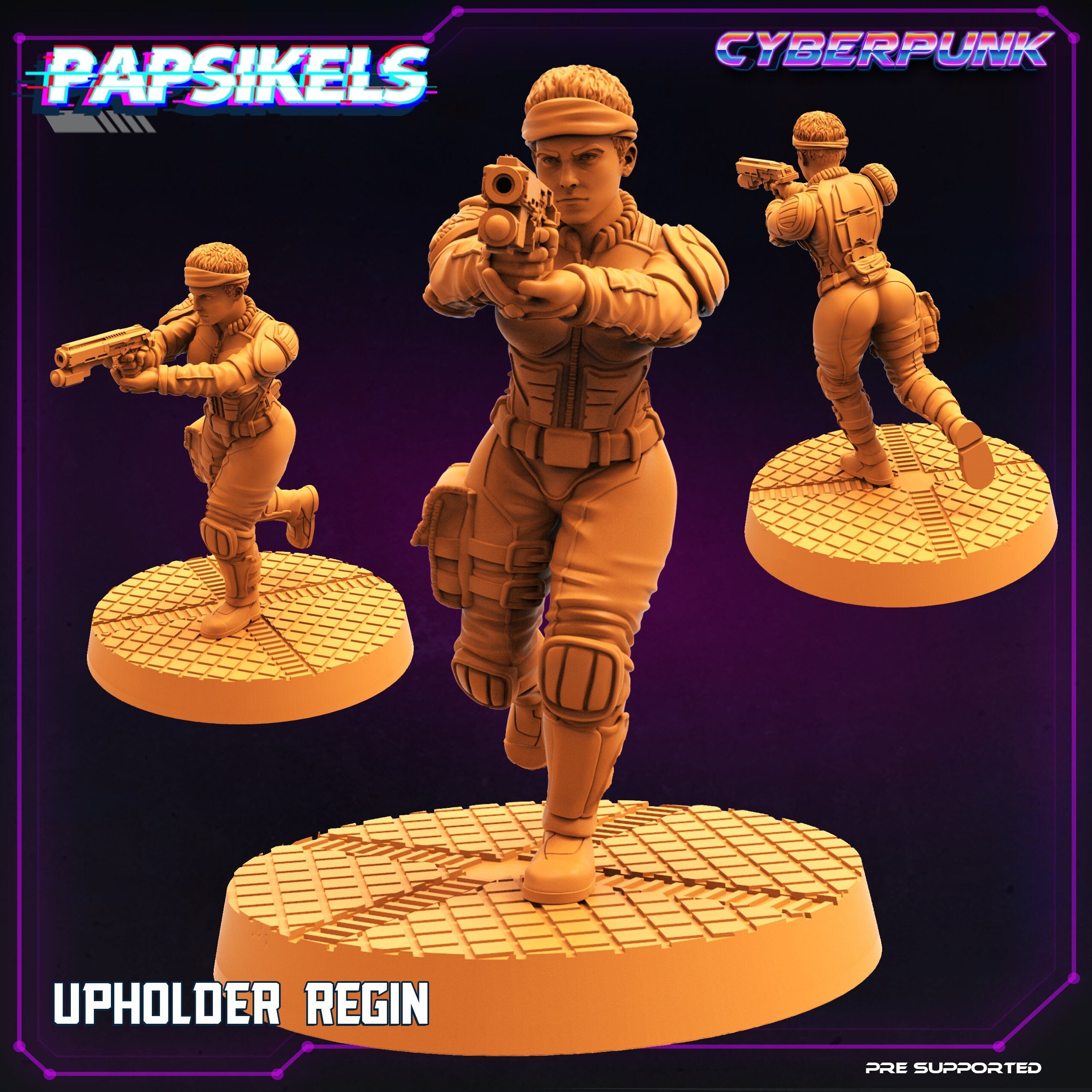 Upholder Regin, Papsikels, Resin Miniature - Tabletop miniature - Fantasy Miniature - 32mm