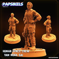Human Space Crew Yam Mena Sai, Papsikels, 28mm or 32mm Mini