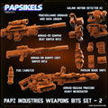 Papz Industries Weapons Bits Set 2, Papsikels, 32mm Mini