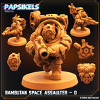 Rambutan Space Assaulters, Papsikels, 32mm Mini