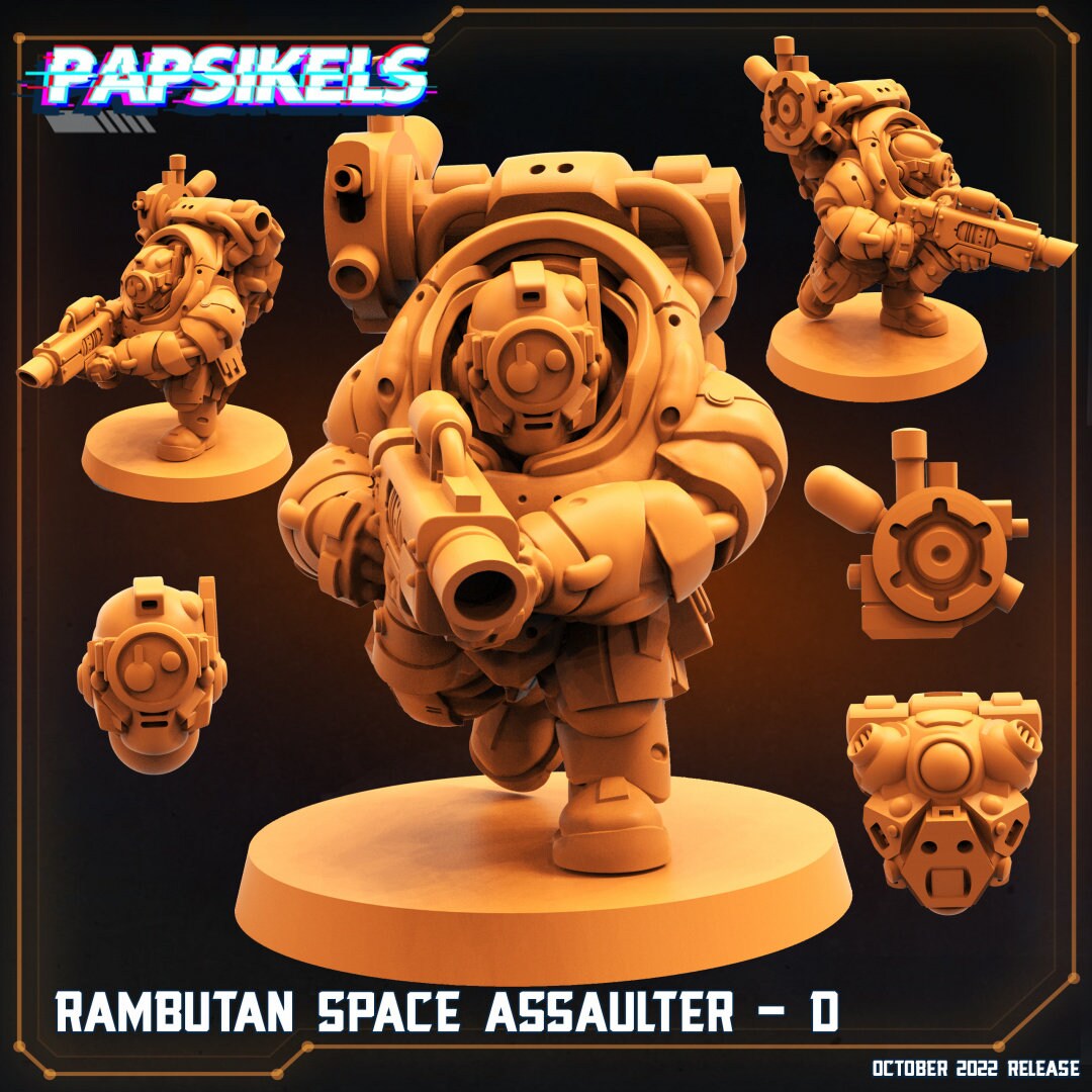 Rambutan Space Assaulters, Papsikels, 32mm Mini
