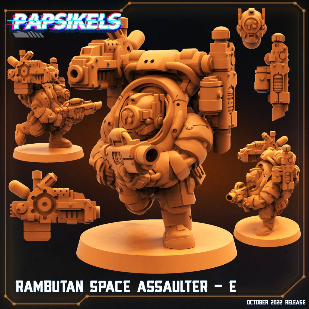 Rambutan Space Assaulters, Papsikels, 32mm Mini