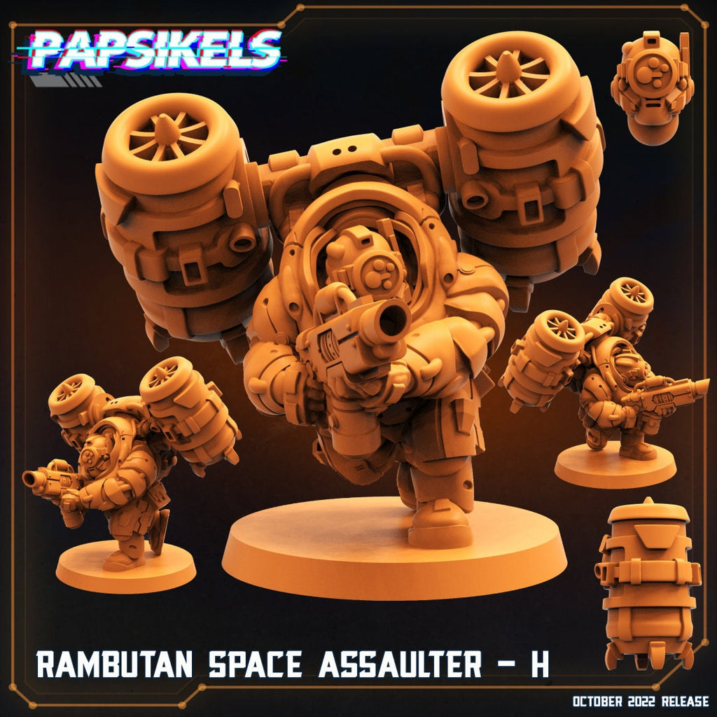 Rambutan Space Assaulters, Papsikels, 32mm Mini